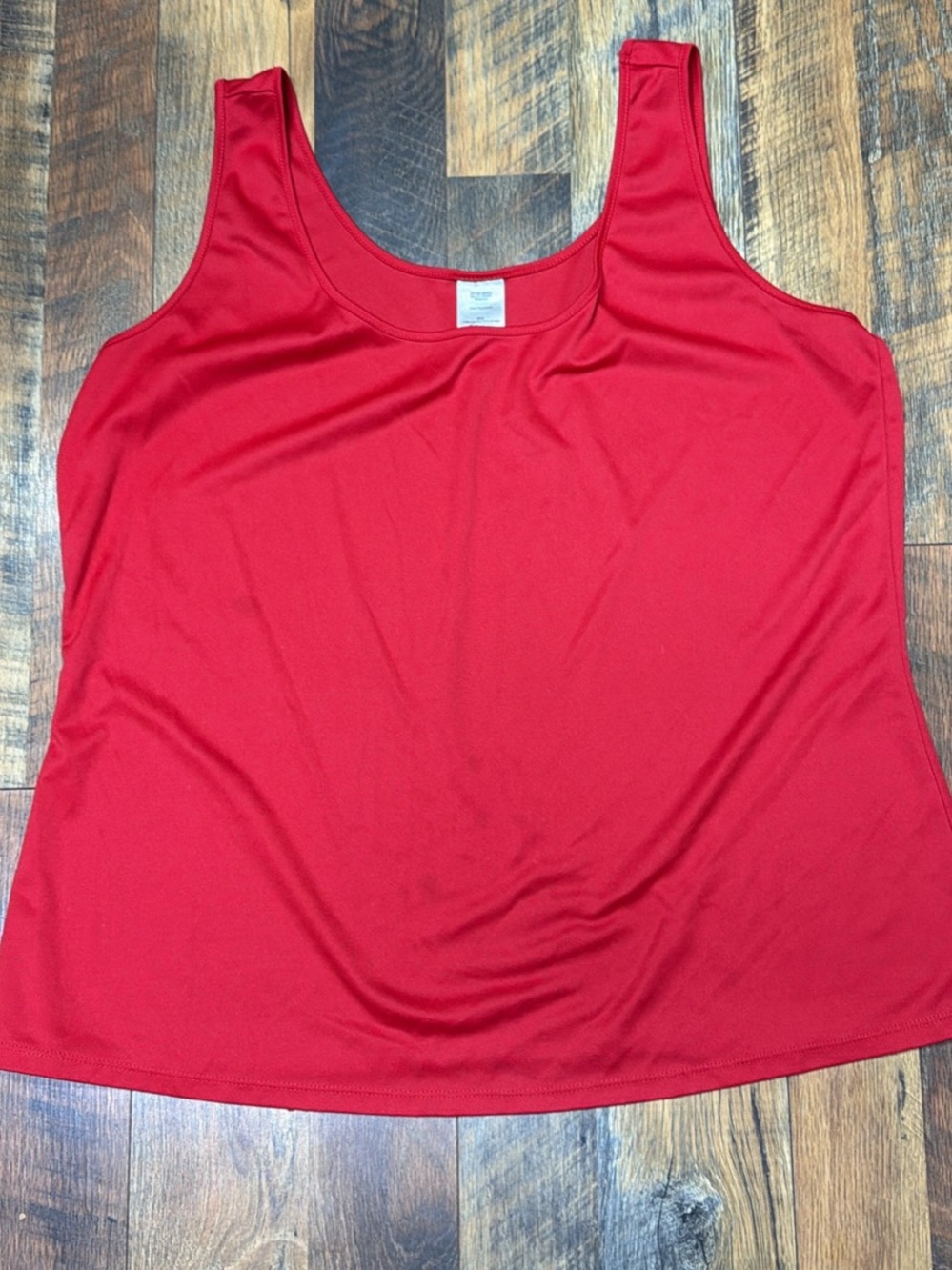 Chico's Bright Red Scoop Neck Tank
